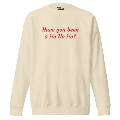 Ho Ho Ho Premium Unisex Sweatshirt