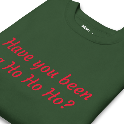 Ho Ho Ho Premium Unisex Sweatshirt