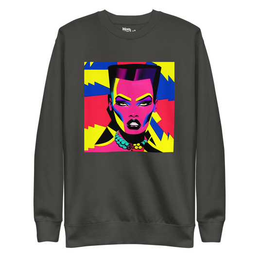 Neon Queen Premium Unisex Sweatshirt