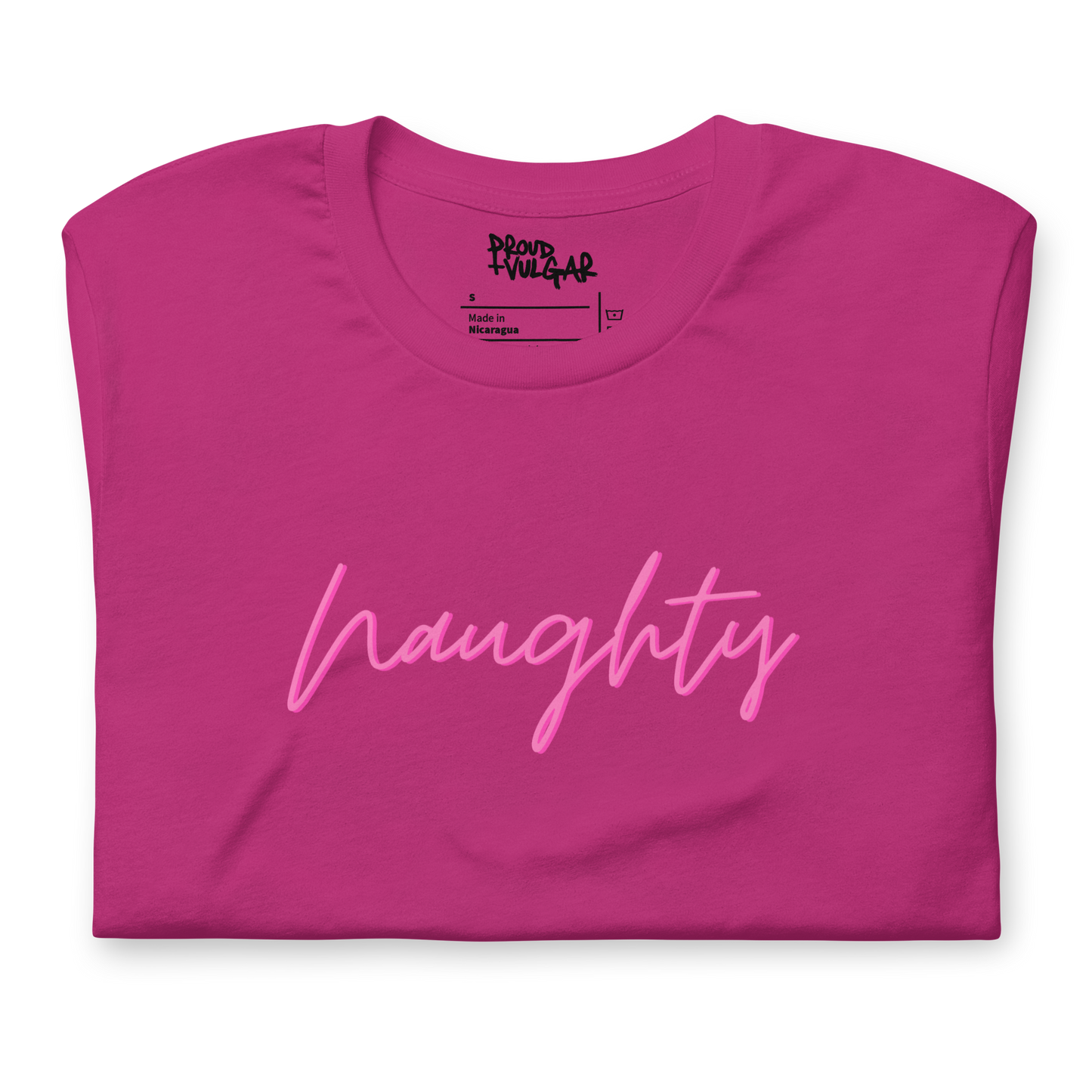 Naughty Unisex T-Shirt