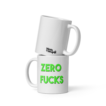 Zero Fucks Ceramic Mug