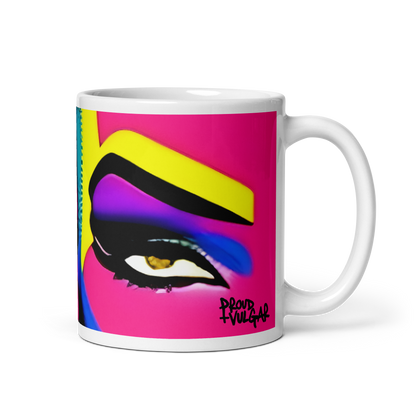 Neon Queen Ceramic Mug