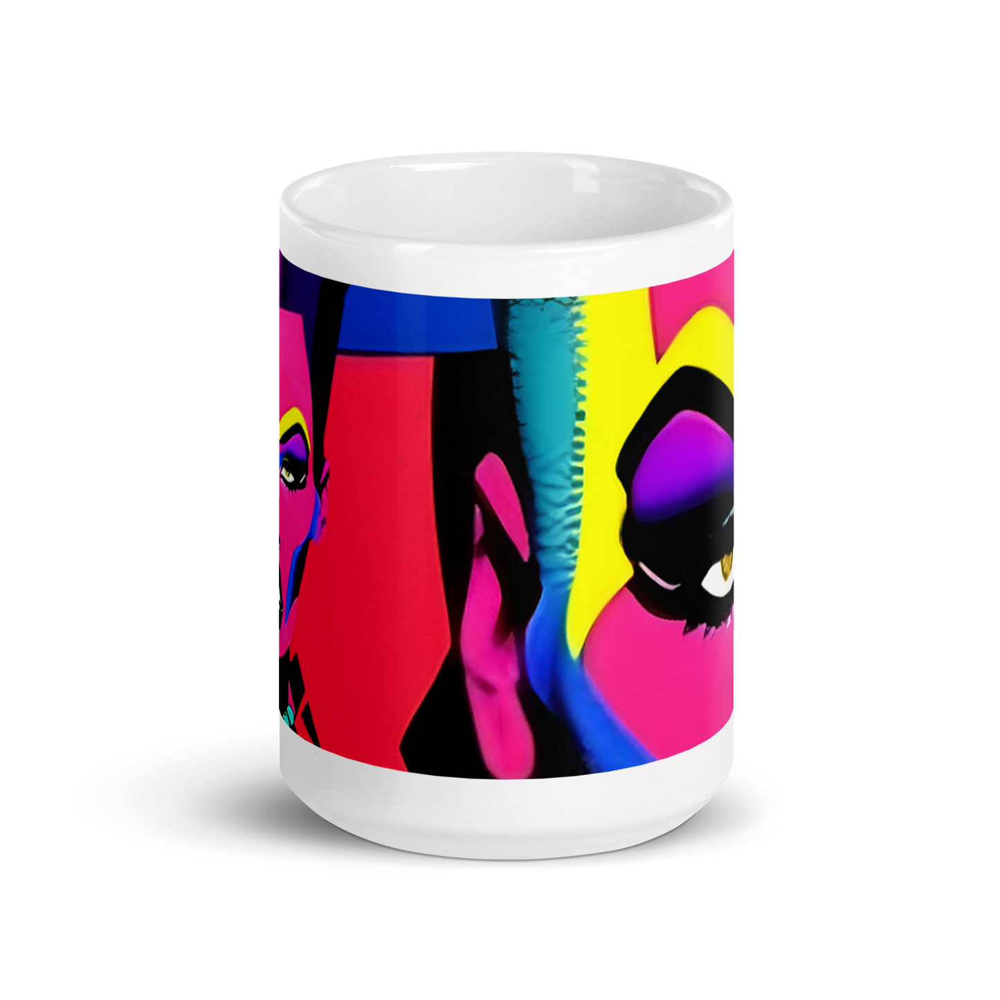 Neon Queen Ceramic Mug