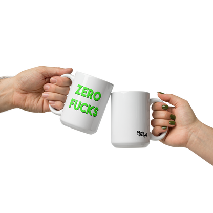 Zero Fucks Ceramic Mug