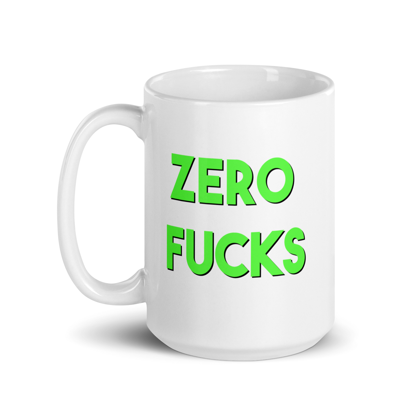 Zero Fucks Ceramic Mug