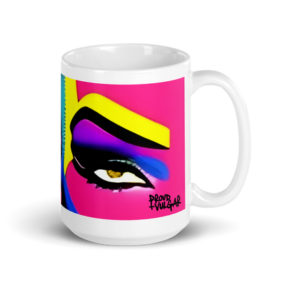 Neon Queen Ceramic Mug