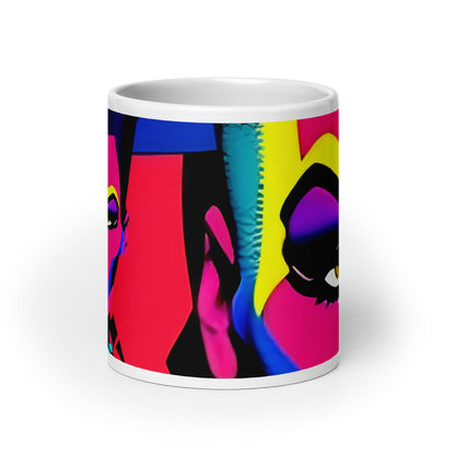 Neon Queen Ceramic Mug