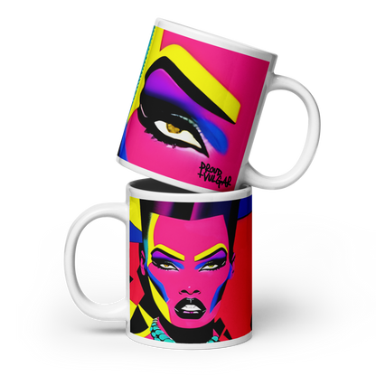 Neon Queen Ceramic Mug