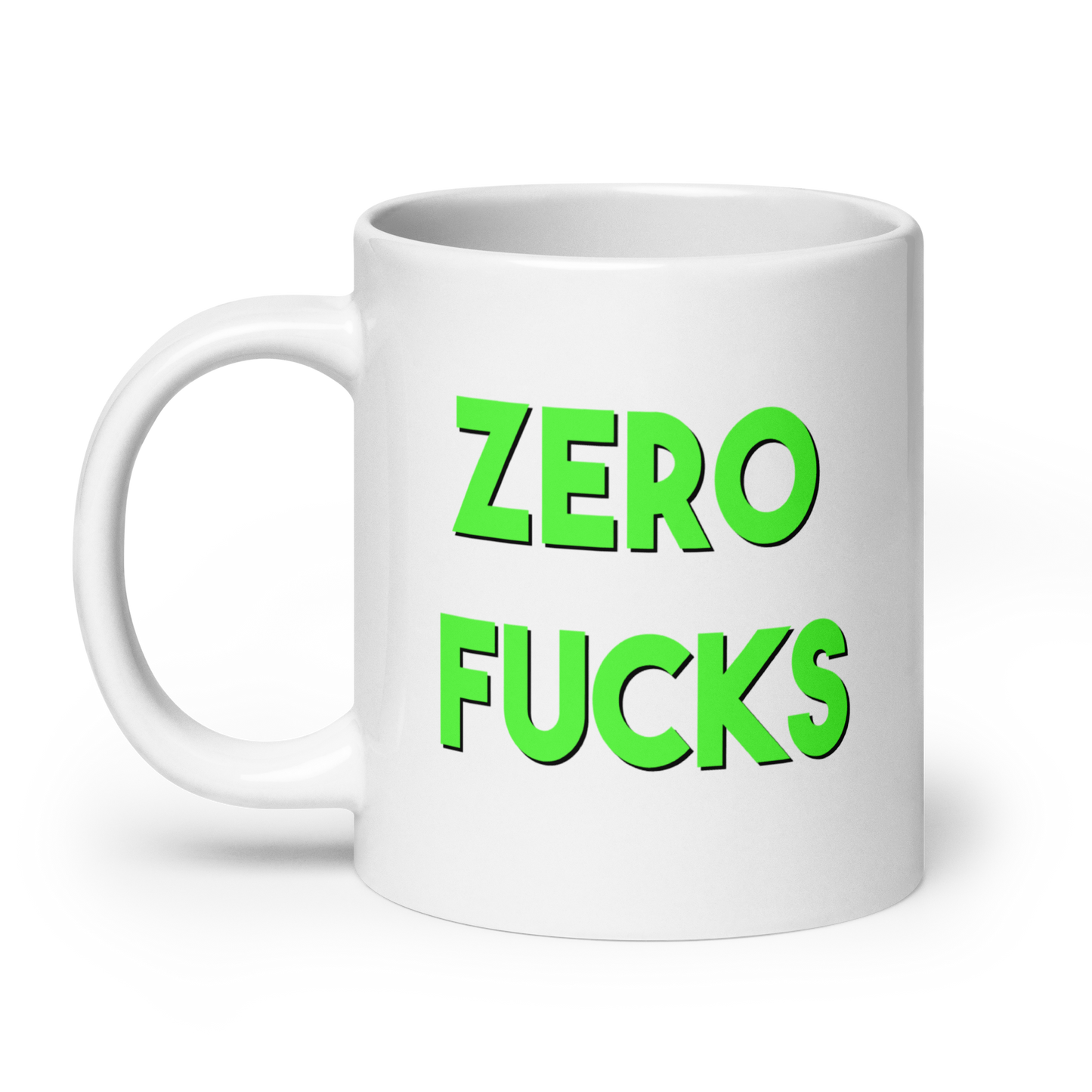 Zero Fucks Ceramic Mug